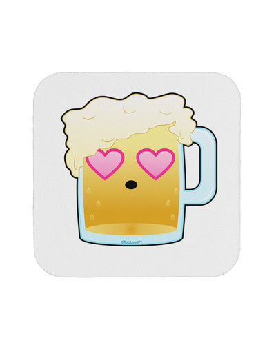 Cute Infatuated Beer Coaster by TooLoud-Coasters-TooLoud-White-Davson Sales