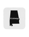 Alabama - United States Shape Coaster by TooLoud-Coasters-TooLoud-White-Davson Sales