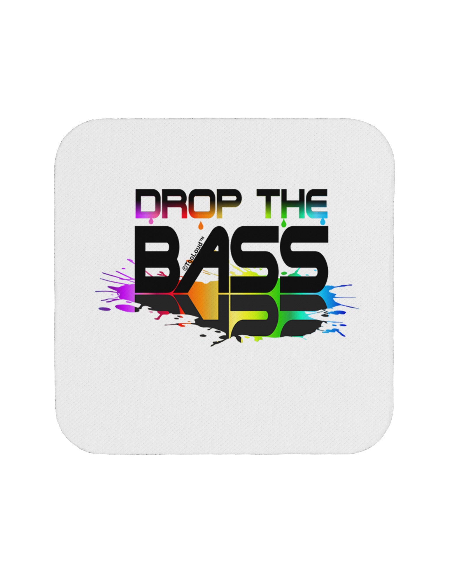 Paint Drop The Bass Coaster-Coasters-TooLoud-1-Davson Sales