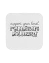 Support Your Local Farmers Market Coaster-Coasters-TooLoud-White-Davson Sales