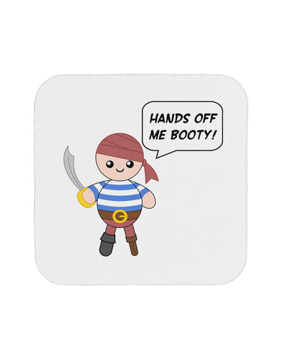 Hands Off Me Booty - Petey the Pirate Coaster-Coasters-TooLoud-White-Davson Sales