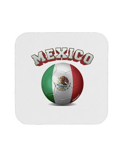 Soccer Ball Flag - Mexico Coaster-Coasters-TooLoud-1-Davson Sales