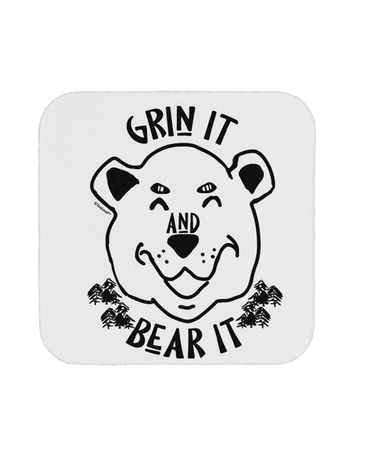 TooLoud Grin and bear it Coaster-Coasters-TooLoud-1 Piece-Davson Sales
