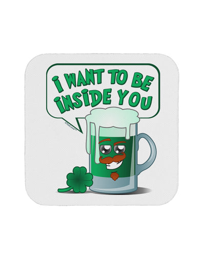 Green Beer - Inside You Coaster-Coasters-TooLoud-1-Davson Sales