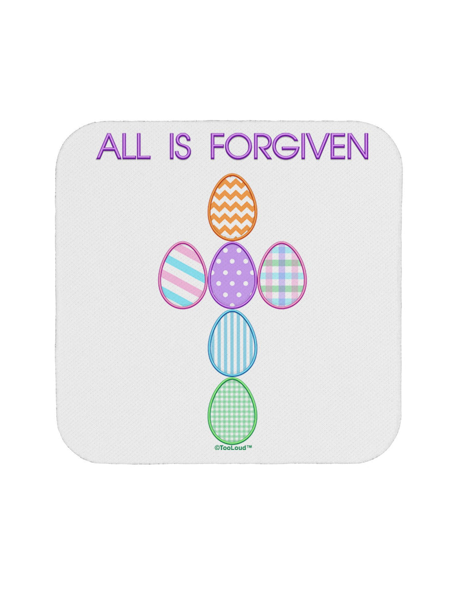 All is forgiven Cross Faux Applique Coaster-Coasters-TooLoud-12-Davson Sales