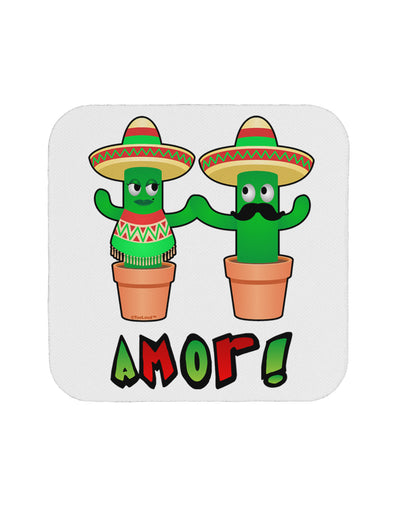 Fiesta Cactus Couple Amor Coaster by TooLoud-Coasters-TooLoud-1-Davson Sales