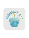 Birthday Boy - Candle Cupcake Coaster by TooLoud-Coasters-TooLoud-White-Davson Sales