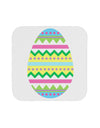Colorful Easter Egg Coaster-Coasters-TooLoud-White-Davson Sales