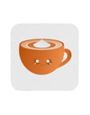 Cute Holiday Drink Pumpkin Spice Latte Coaster-Coasters-TooLoud-White-Davson Sales