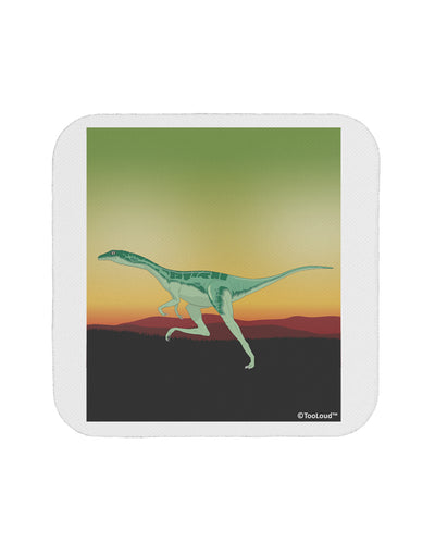 Ornithomimus Velox - Without Name Coaster by TooLoud-Coasters-TooLoud-White-Davson Sales