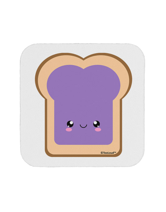 Cute Matching Design - PB and J - Jelly Coaster by TooLoud-Coasters-TooLoud-White-Davson Sales