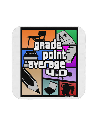 GPA 4 - Grade Point Average Coaster by TooLoud-Coasters-TooLoud-1-Davson Sales