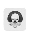 Scary Clown Grayscale Coaster-Coasters-TooLoud-White-Davson Sales
