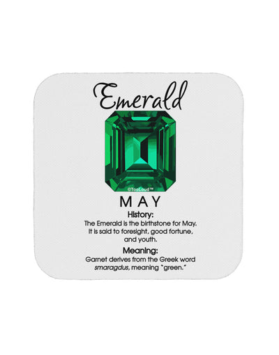 Birthstone Emerald Coaster by TooLoud-Coasters-TooLoud-1-Davson Sales