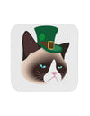 Leprechaun Disgruntled Cat Coaster-Coasters-TooLoud-1-Davson Sales