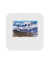 Pikes Peak Text Coaster-Coasters-TooLoud-1-Davson Sales