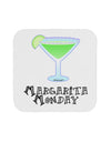 Margarita Monday Design - Pop Culture Coaster by TooLoud-Coasters-TooLoud-White-Davson Sales