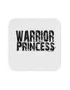 Warrior Princess Black and White Coaster-Coasters-TooLoud-White-Davson Sales