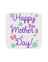 Happy Mother's Day Design Coaster by TooLoud-Coasters-TooLoud-White-Davson Sales