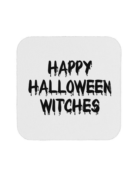 Happy Halloween Witches Coaster-Coasters-TooLoud-White-Davson Sales