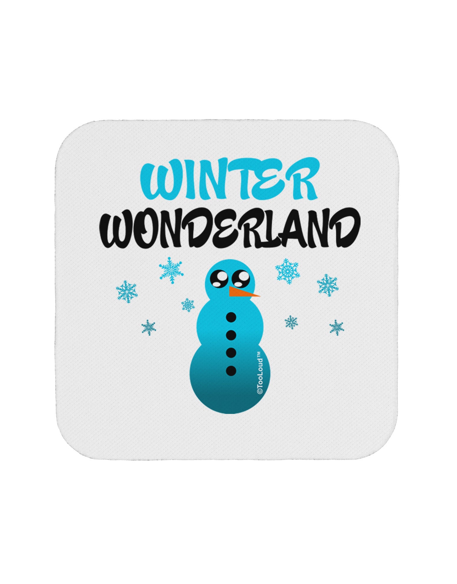 Winter Wonderland Snowman Coaster-Coasters-TooLoud-1-Davson Sales