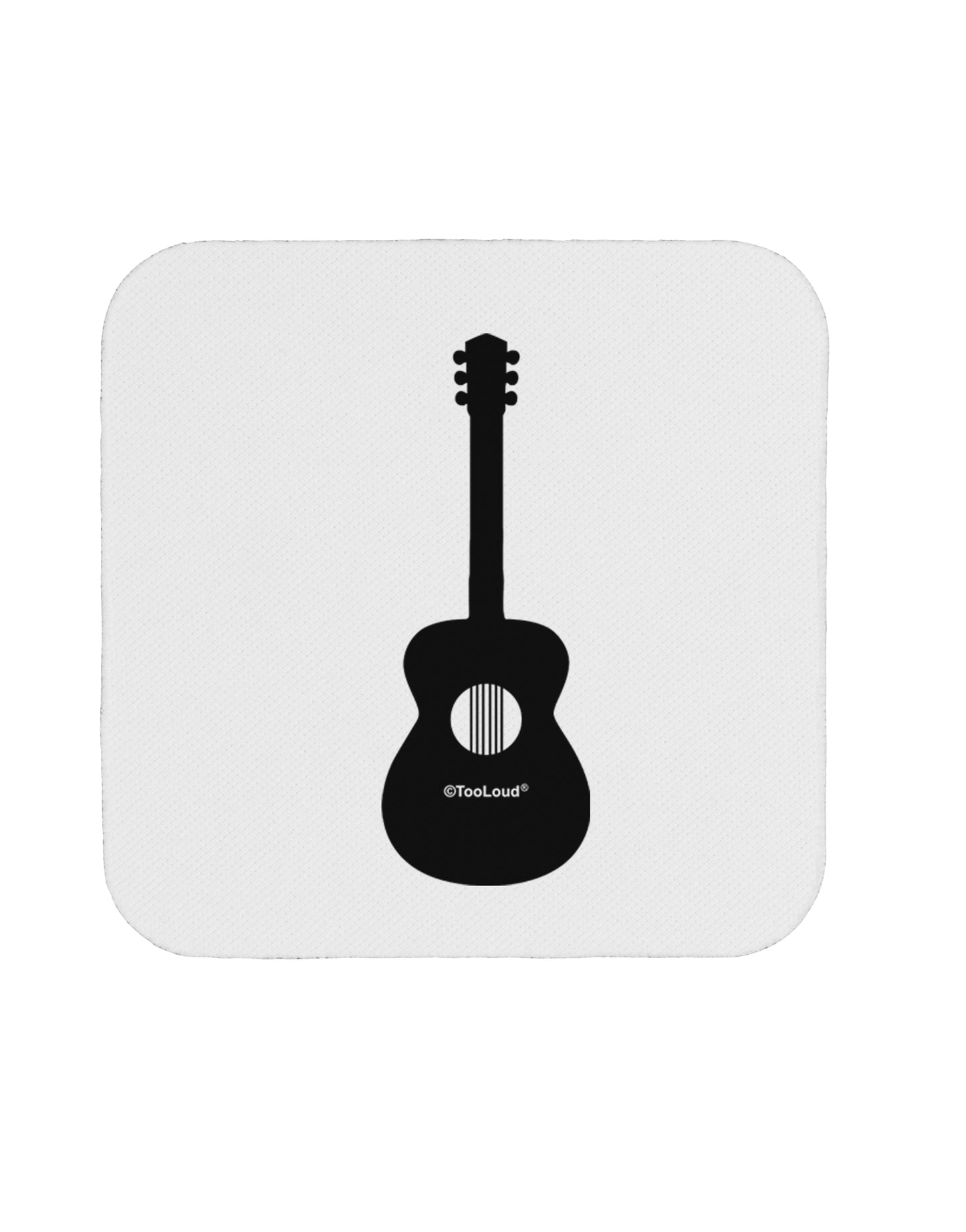 Acoustic Guitar Cool Musician Coaster by TooLoud-Coasters-TooLoud-1-Davson Sales