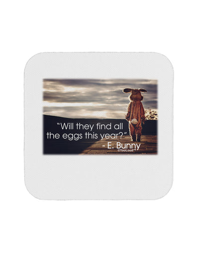 Will They Find the Eggs - Easter Bunny Coaster by TooLoud-Coasters-TooLoud-White-Davson Sales