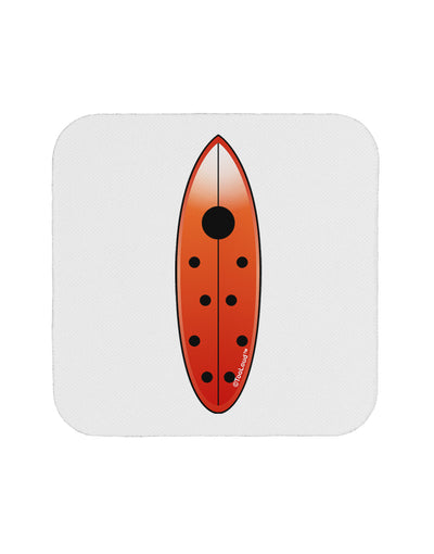 Ladybug Surfboard Coaster by TooLoud-Coasters-TooLoud-White-Davson Sales