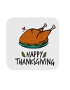 TooLoud Happy Thanksgiving Coaster-Coasters-TooLoud-1 Piece-Davson Sales