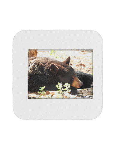 Laying Black Bear Coaster-Coasters-TooLoud-1-Davson Sales