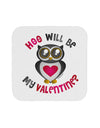 Hoo Will Be My Valentine Coaster-Coasters-TooLoud-1-Davson Sales