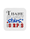 Thank My Lucky Stars and Stripes Color Coaster by TooLoud-Coasters-TooLoud-White-Davson Sales