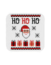 Ho Ho Ho Ugly Christmas Sweater Coaster-Coasters-TooLoud-1-Davson Sales