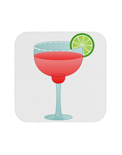 Red Margarita with Lime - Cinco de Mayo Coaster by TooLoud-Coasters-TooLoud-White-Davson Sales