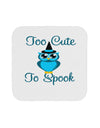 Owl Too Cute Blue Coaster-Coasters-TooLoud-White-Davson Sales