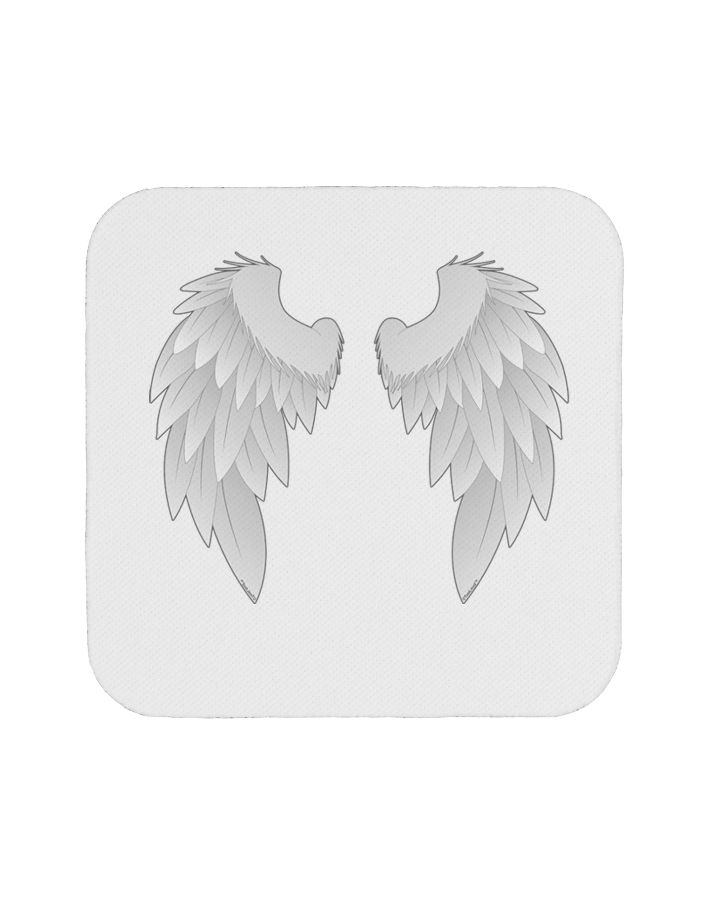 Epic Angel Wings Design Coaster by TooLoud-Coasters-TooLoud-White-Davson Sales