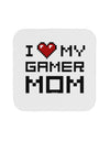 I Heart My Gamer Mom Coaster by TooLoud-Coasters-TooLoud-White-Davson Sales