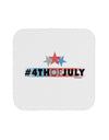 Hashtag 4th Of July Coaster-Coasters-TooLoud-1-Davson Sales