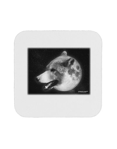 White Wolf Moon Coaster-Coasters-TooLoud-1-Davson Sales