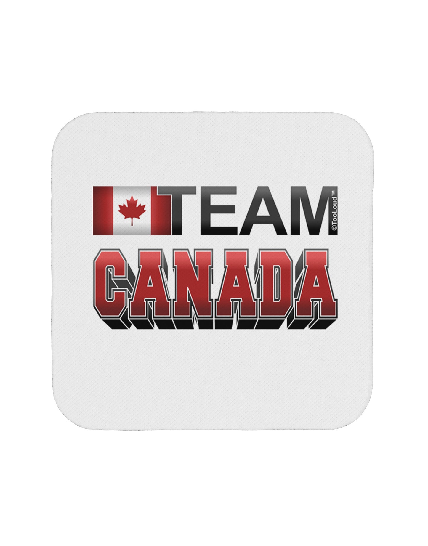 Sporty Team Canada Coaster-Coasters-TooLoud-1-Davson Sales