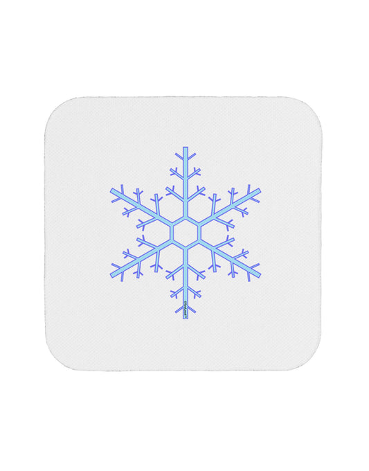 Snowflake Christmas Coaster-Coasters-TooLoud-White-Davson Sales