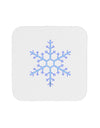 Snowflake Christmas Coaster-Coasters-TooLoud-White-Davson Sales