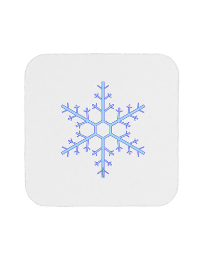 Snowflake Christmas Coaster-Coasters-TooLoud-White-Davson Sales