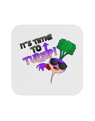 It's Thyme To Turnip Coaster-Coasters-TooLoud-1-Davson Sales