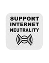 Support Internet Neutrality Coaster-Coasters-TooLoud-White-Davson Sales