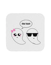 Cute Ghost Couple My Boo Halloween Coaster-Coasters-TooLoud-White-Davson Sales