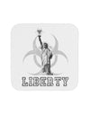 Biohazard Statue of Liberty - Liberty Coaster-Coasters-TooLoud-White-Davson Sales