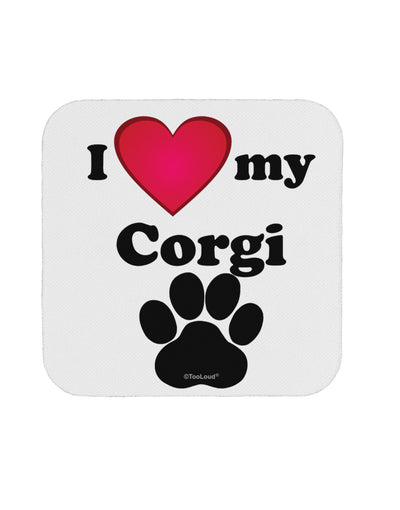 I Heart My Corgi Coaster by TooLoud-Coasters-TooLoud-1-Davson Sales