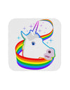 Magical Horn Rainbow Unicorn Coaster-Coasters-TooLoud-White-Davson Sales