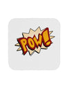 Onomatopoeia POW Coaster-Coasters-TooLoud-White-Davson Sales